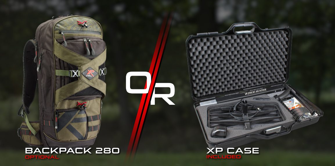 XP XTREM HUNTER taşıma çantası ve saha ekipmanı